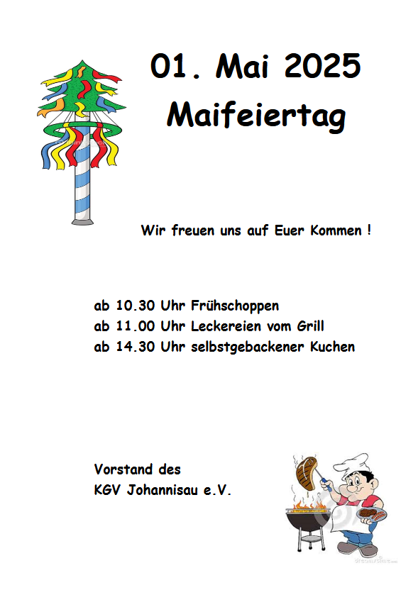 1 Mai 2025